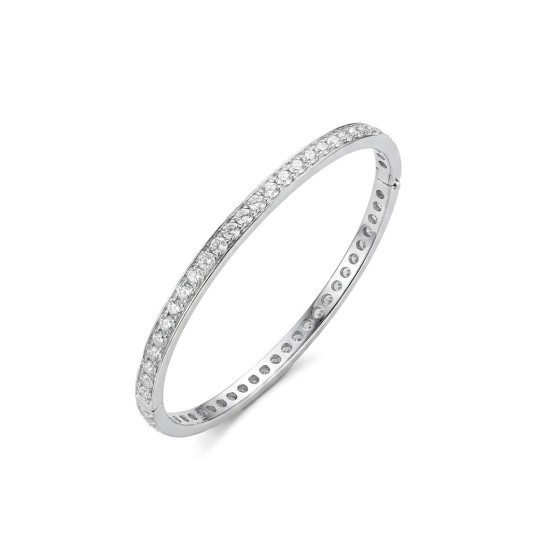 White gold diamond tennis bracelet